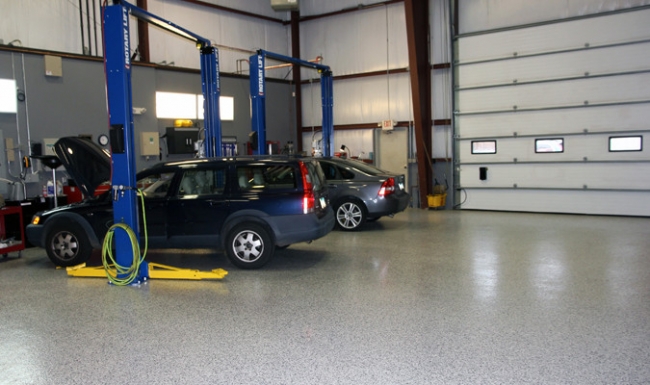 Automotive - Decorative Polymer Flooring Systems